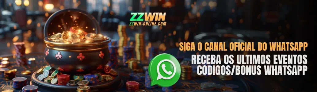 Canal oficial do WhatsApp da ZZWIN cassino